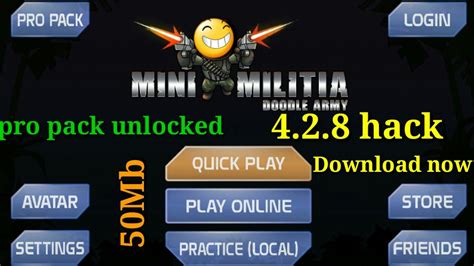 mini militia kmods 4.2.8 download|Mini Militia .
